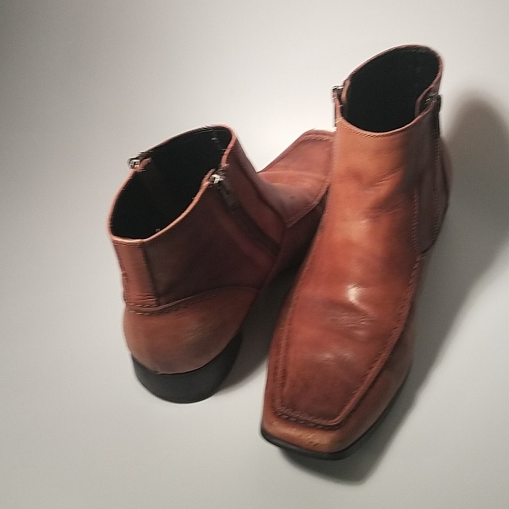 Brown Leather Men shoes